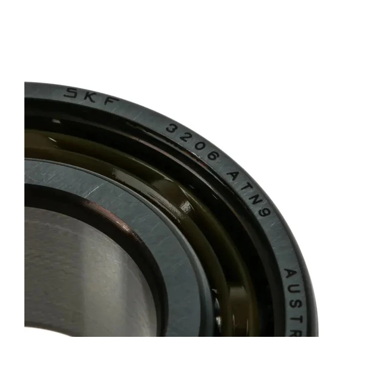 SKF Double Row Angular Contact Ball Bearing 30 mm ID, 62 mm OD, 23.8 mm Race Width 3206 ATN9