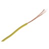 Staubli Yellow Equipment Wire 27 AWG, 26/0.07 mm Core Strands, 100 m Length, Copper Conductor, PVC Jacket 285-7690