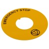 BACO Legend Plate Accessory for BACO Series IP65 Push Button Switches WE16300