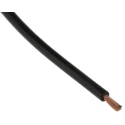 Staubli FlexiVolt Series Black Hook Up Wire 20 AWG 129/0.07 mm Core Strands 100 m Polyvinyl Chloride 285-7820