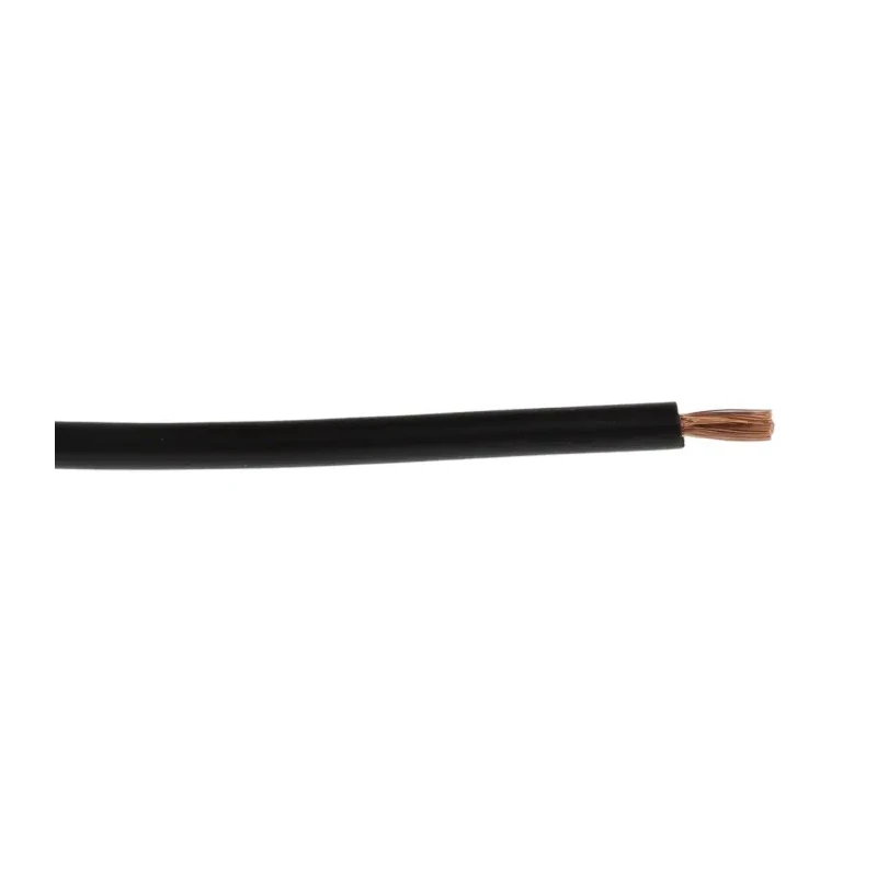 Staubli FlexiVolt Series Black Hook Up Wire 20 AWG 129/0.07 mm Core Strands 100 m Polyvinyl Chloride 285-7820