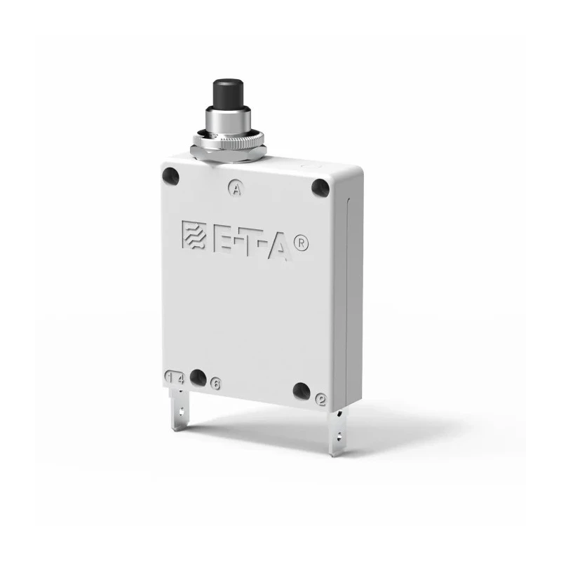 ETA 3400 Thermal Magnetic Circuit Breaker 3A Current Rating, 1-Pole Base Mount 3400-P10-H-SI-3A