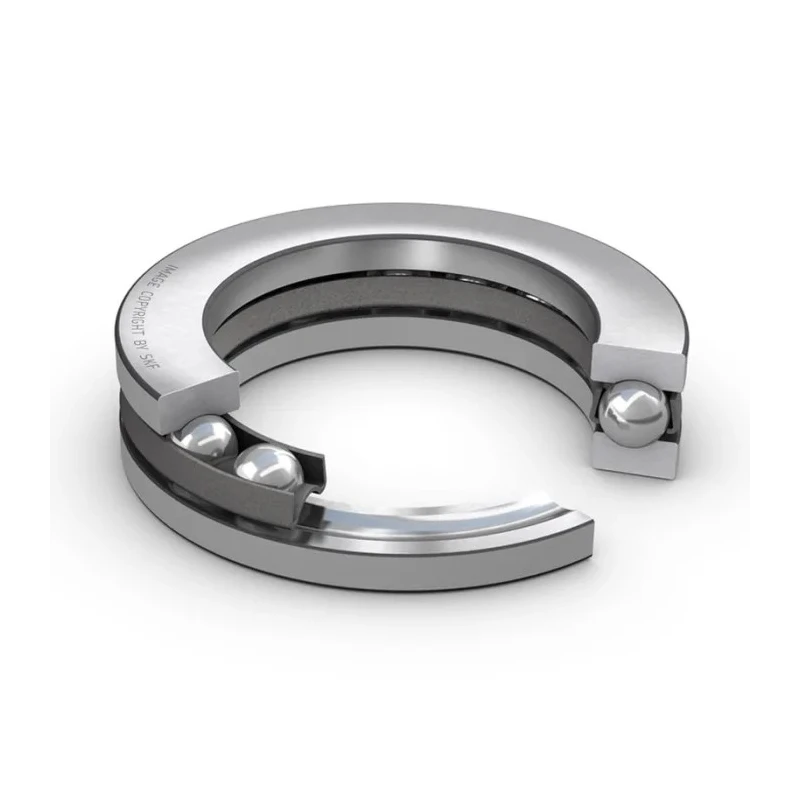 SKF Thrust Ball Bearing 30 mm ID, 52 mm OD, 16 mm Width, Sheet Metal Cage, Steel Balls 51206