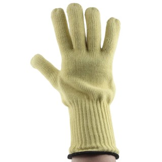 Ansell Mercury Yellow Aramid Knit Work Gloves, Size 10, Uncoated Coating 43113100