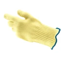 Ansell Mercury Yellow Aramid Knit Work Gloves, Size 10, Uncoated Coating 43113100