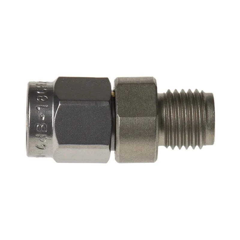 Radiall RF Attenuator SMA Plug to Socket 50Ω 4-18 GHz 6 dB Straight Male to Female R411806121
