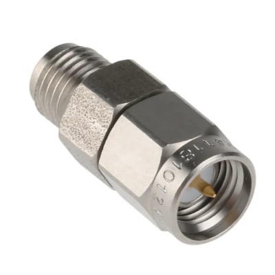 Radiall 50 Ohm SMA RF Attenuator Straight 10 dB Male to Female Connector 18GHz R411810121