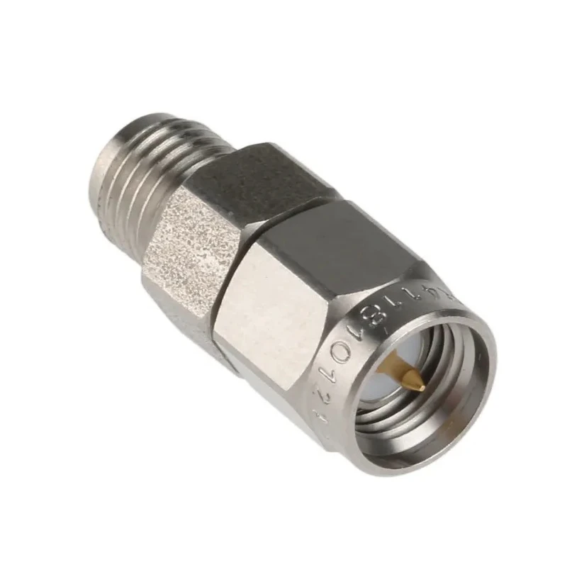 Radiall 50 Ohm SMA RF Attenuator Straight 10 dB Male to Female Connector 18GHz R411810121