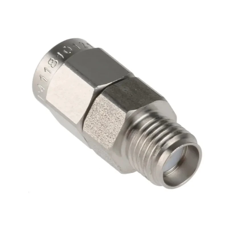 Radiall 50 Ohm SMA RF Attenuator Straight 10 dB Male to Female Connector 18GHz R411810121