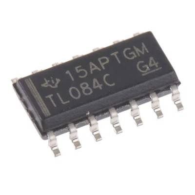 Texas Instruments Operational Amplifier 3 MHz 14-Pin Surface Mount SOIC TL084CD