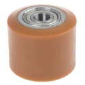 LAG Orange Polyurethane Trolley Wheel Steel Hub Ball Bearing 85mm Diameter 700kg Load Capacity 1530 CC