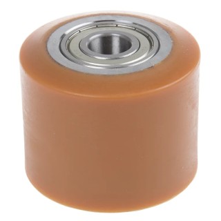 LAG Orange Polyurethane Trolley Wheel Steel Hub Ball Bearing 85mm Diameter 700kg Load Capacity 1530 CC