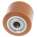 LAG Orange Polyurethane Trolley Wheel Steel Hub Ball Bearing 85mm Diameter 700kg Load Capacity 1530 CC