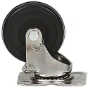 Revvo Swivel Castor Heavy Duty 120 kg Load Capacity 125 mm Rubber Wheel TSE125AS04