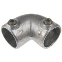 RS PRO 2-Way Connector Connecting Component Strut Profile Type 2 Round Tube Size 42.4 mm 286-3386