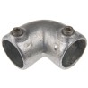 RS PRO 2-Way Connector Connecting Component Strut Profile Type 2 Round Tube Size 42.4 mm 286-3386