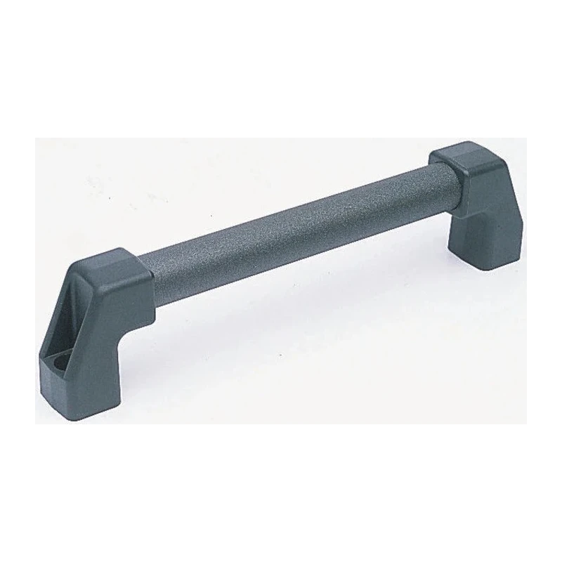 Elesa Matt Black Aluminium Handle Arch Shape 78mm Height, 38mm Width, 374mm Length M.1043/30-350-EP