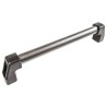 Elesa Matt Black Aluminium Arch Shape Handle 78mm Height, 38mm Width, 424mm Length 37721