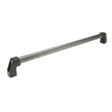 Elesa Matt Black Aluminium Arch Shape Handle 78 mm Height, 38 mm Width, 724 mm Length 37751