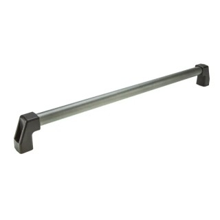Elesa Matt Black Aluminium Arch Shape Handle 78 mm Height, 38 mm Width, 724 mm Length 37751