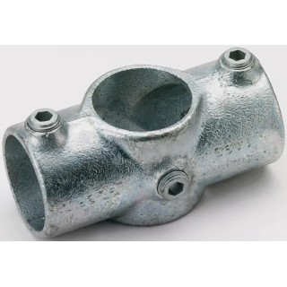RS PRO 2-Way Connector Connecting Component Strut Profile Type 1 Round Tube Size 33.7 mm Model 286-3487