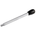 Elesa Lever Arm Black Phenolic Handle, Steel Shaft M8 Thread x 11 mm Length 137 mm 4005