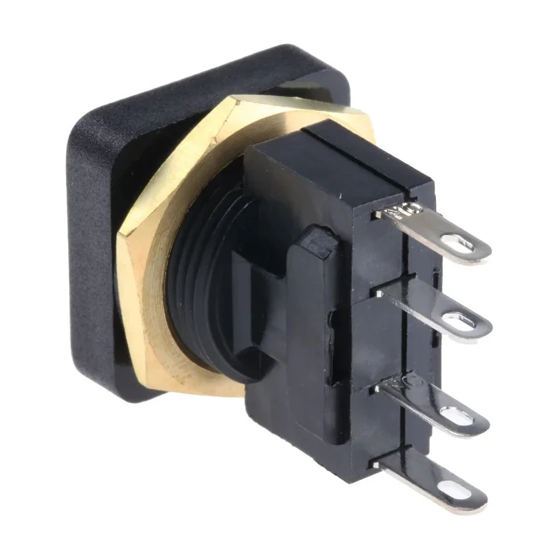 ITW Switches 49-59 Series Panel Mount Momentary Push Button Switch, SPDT, Red Actuator, Red and Green LED, IP67, 16 49-59222