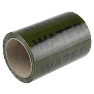 RS PRO Green Vinyl Polypropylene Pipe Marking Tape Width 150mm Length 33m Text Water 866-377
