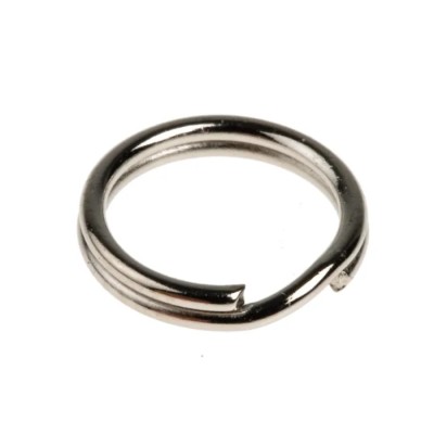 RS PRO Carbon Spring Steel Nickel Plated Split Ring 9.5mm Diameter Pack of 20 866-490