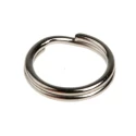 RS PRO Carbon Spring Steel Nickel Plated Split Ring 9.5mm Diameter Pack of 20 866-490