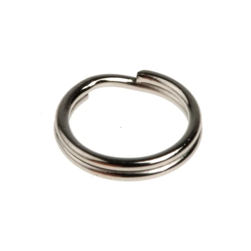 RS PRO Carbon Spring Steel Nickel Plated Split Ring 9.5mm Diameter Pack of 20 866-490
