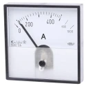 HOBUT Analogue Panel Ammeter 100 A AC Moving Iron, 72 mm x 72 mm PD72MIS5A2/2-001 0/500/1000A