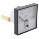 HOBUT PD7 Series Analogue Voltmeter AC, 72 mm Cutout Height and Width, IEC Standard PD72MIS250V/2-003