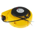 RS PRO Heavy-Duty 11 m Cable Reel, 230V, 10A, Auto Rewind, IP42, Polyvinyl Chloride Jacket IP42