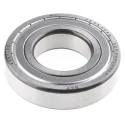 SKF Single Row Deep Groove Ball Bearing, Shielded, 35 mm ID, 72 mm OD, 17 mm Width, 10000 RPM Limit, 6207-2Z
