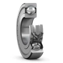 SKF Single Row Deep Groove Ball Bearing, Shielded, 35 mm ID, 72 mm OD, 17 mm Width, 10000 RPM Limit, 6207-2Z