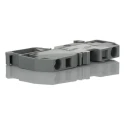 WAGO 282 Series Feed Through Terminal Block Grey, 6mm² Cable CSA, 1-Level, Cage Clamp Termination 282-901