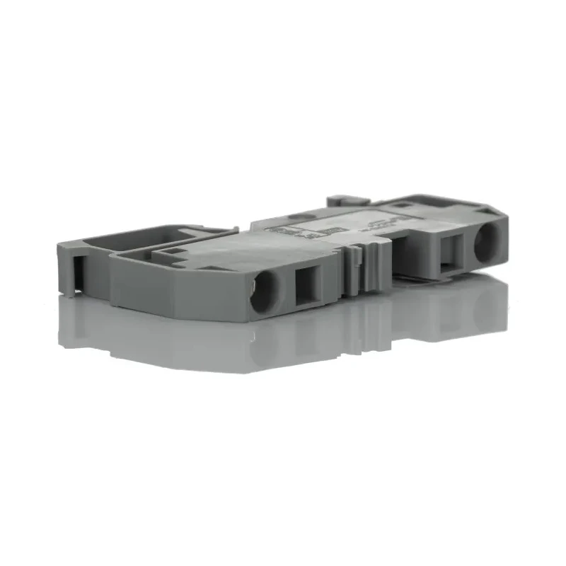 WAGO 282 Series Feed Through Terminal Block Grey, 6mm² Cable CSA, 1-Level, Cage Clamp Termination 282-901