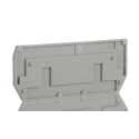 WAGO 282 Series End & Intermediate Plate for Use with 282 Series Terminal Blocks 282-325