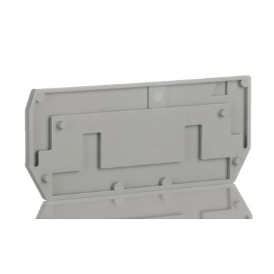 WAGO 282 Series End & Intermediate Plate for Use with 282 Series Terminal Blocks 282-325