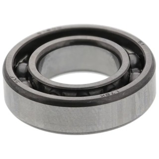 SKF Single Row Deep Groove Ball Bearing 10 mm ID, 19 mm OD, 5 mm Width, Sheet Metal Cage, Steel Balls 61800