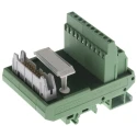 Phoenix Contact 20-Contact Male Interface Module, Flat Ribbon Cable Connector, DIN Rail Mount, 1A, 50-60V AC, Model 2281047