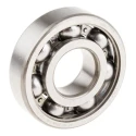 SKF Single Row Deep Groove Ball Bearing 25 mm ID, 62 mm OD, 17 mm Race Width, Sheet Metal Cage 6305