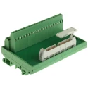 Phoenix Contact 40-Contact Male Interface Module Flat Ribbon Cable Connector DIN Rail Mount 1A 2281076