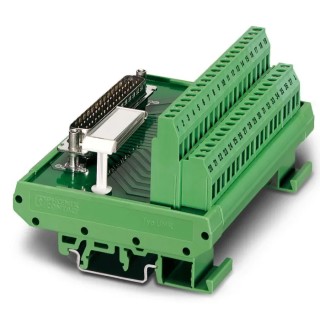 RS PRO FLKM-D25 SUB/B Series 25-Contact Female Interface Module, D-Sub Connector, DIN Rail Mount, 2.5A, 25V AC, 60V 2281209