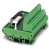 RS PRO FLKM-D25 SUB/B Series 25-Contact Female Interface Module, D-Sub Connector, DIN Rail Mount, 2.5A, 25V AC, 60V 2281209