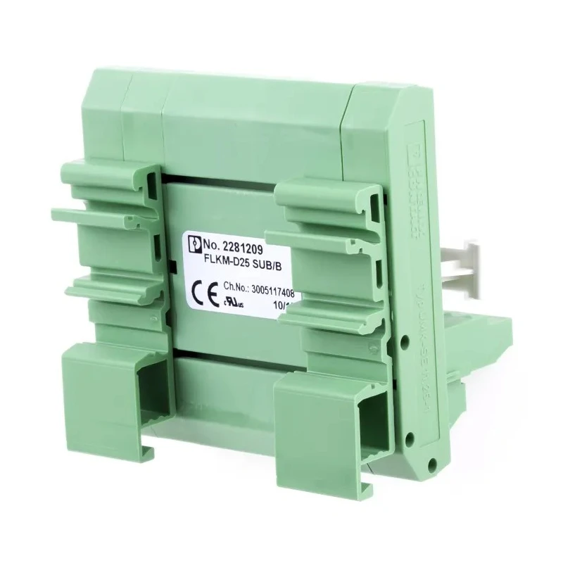 RS PRO FLKM-D25 SUB/B Series 25-Contact Female Interface Module, D-Sub Connector, DIN Rail Mount, 2.5A, 25V AC, 60V 2281209