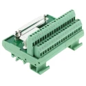 Phoenix Contact Interface Module FLKM-D37 SUB/B Series 37-Contact Female, D-Sub Connector, DIN Rail Mount, 2.5A 2281212
