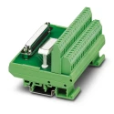 Phoenix Contact Interface Module FLKM-D37 SUB/B Series 37-Contact Female, D-Sub Connector, DIN Rail Mount, 2.5A 2281212