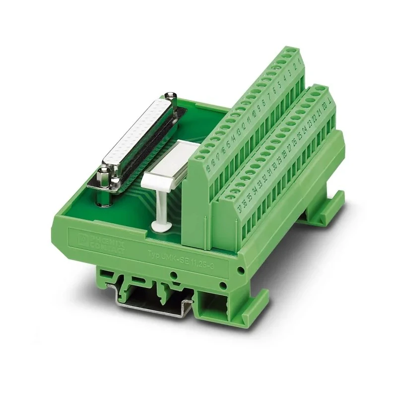 Phoenix Contact Interface Module FLKM-D37 SUB/B Series 37-Contact Female, D-Sub Connector, DIN Rail Mount, 2.5A 2281212